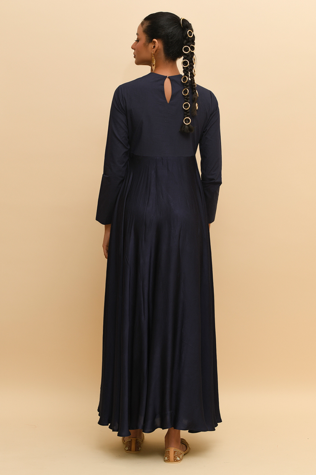 MIDNIGHT BLUE ANARKALI