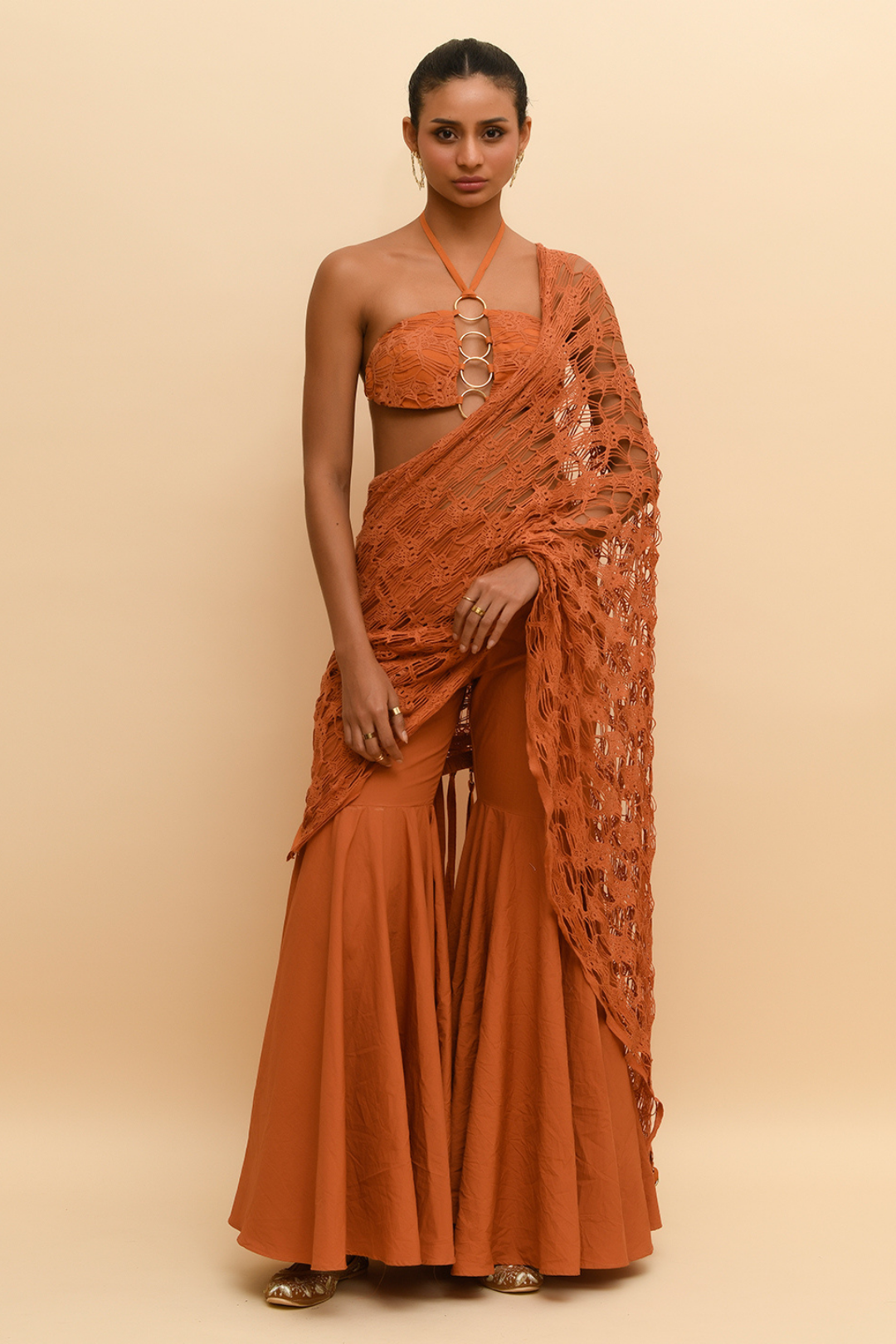 CONTEMPORARY MESH SAREE